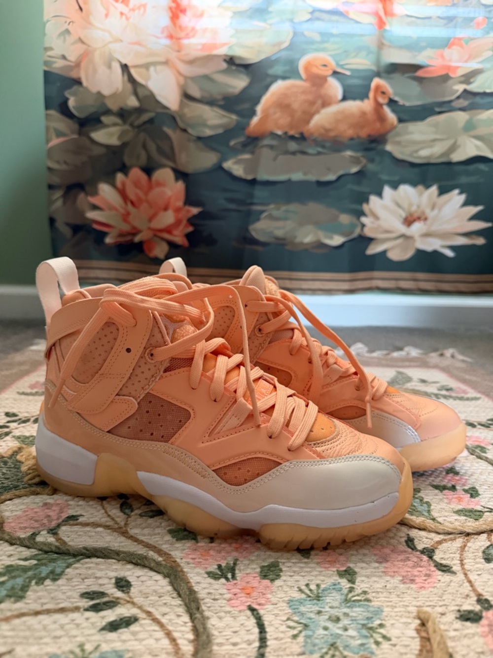 Nike Air Jordan Jumpman Two Trey Arctic Orange